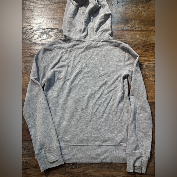 Eddie Bauer Kids Small 7/8 Gray Hooded Pullover - Picture 7 of 9